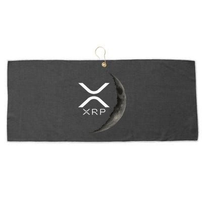 Ripple Xrp Moon Large Microfiber Waffle Golf Towel
