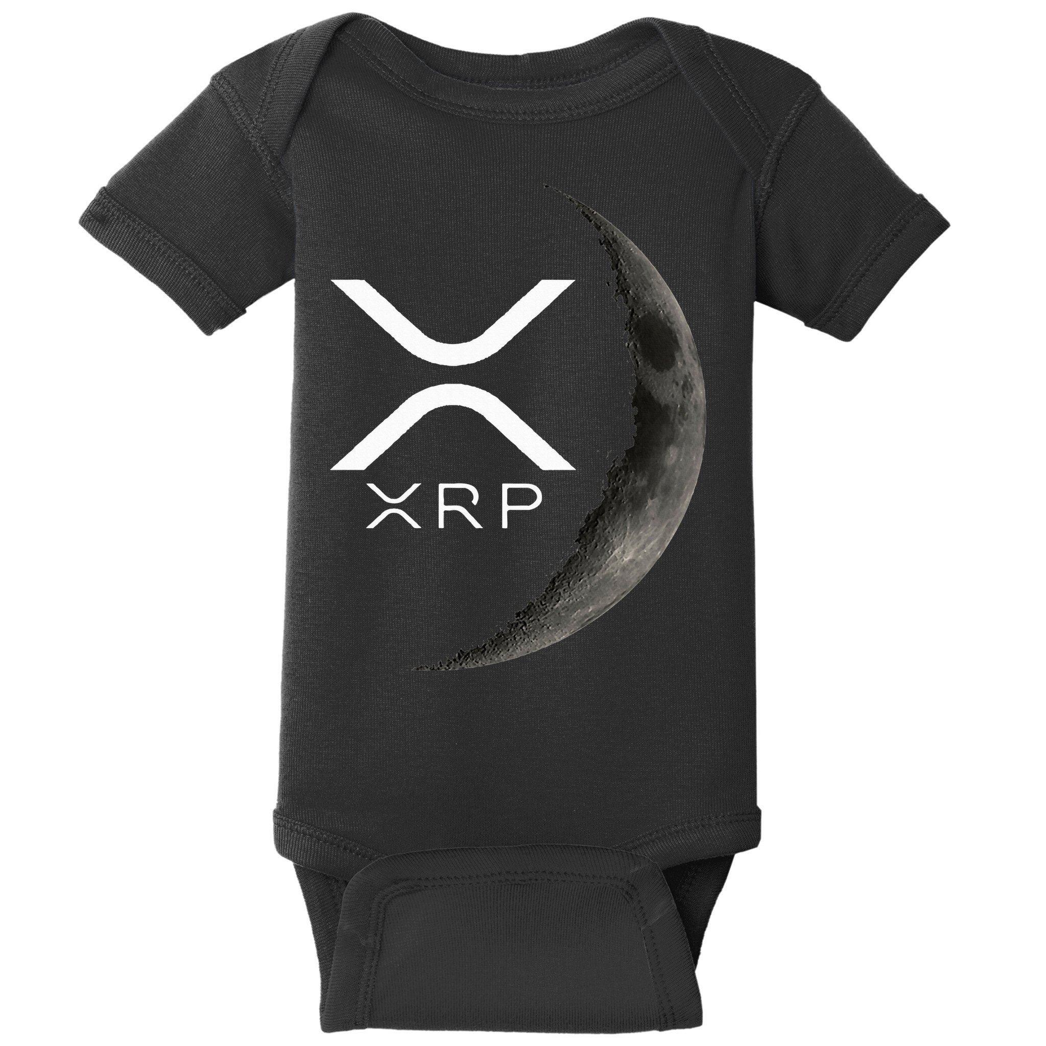 Ripple Xrp Moon Baby Bodysuit