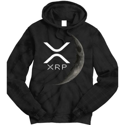 Ripple Xrp Moon Tie Dye Hoodie