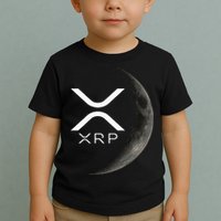 Ripple Xrp Moon Toddler T-Shirt
