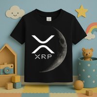 Ripple Xrp Moon Toddler T-Shirt