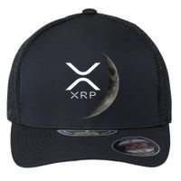 Ripple Xrp Moon Flexfit Unipanel Trucker Cap