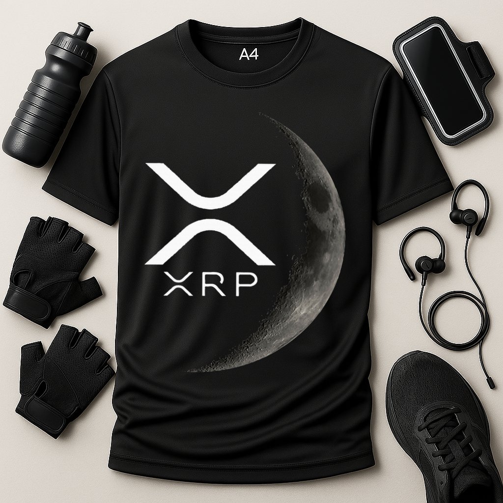 Ripple Xrp Moon Performance Shirt
