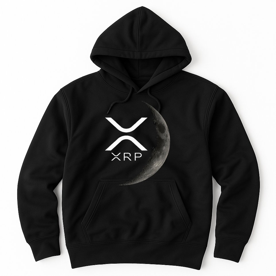 Ripple Xrp Moon Hoodie