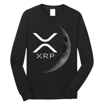 Ripple Xrp Moon Long Sleeve Shirt
