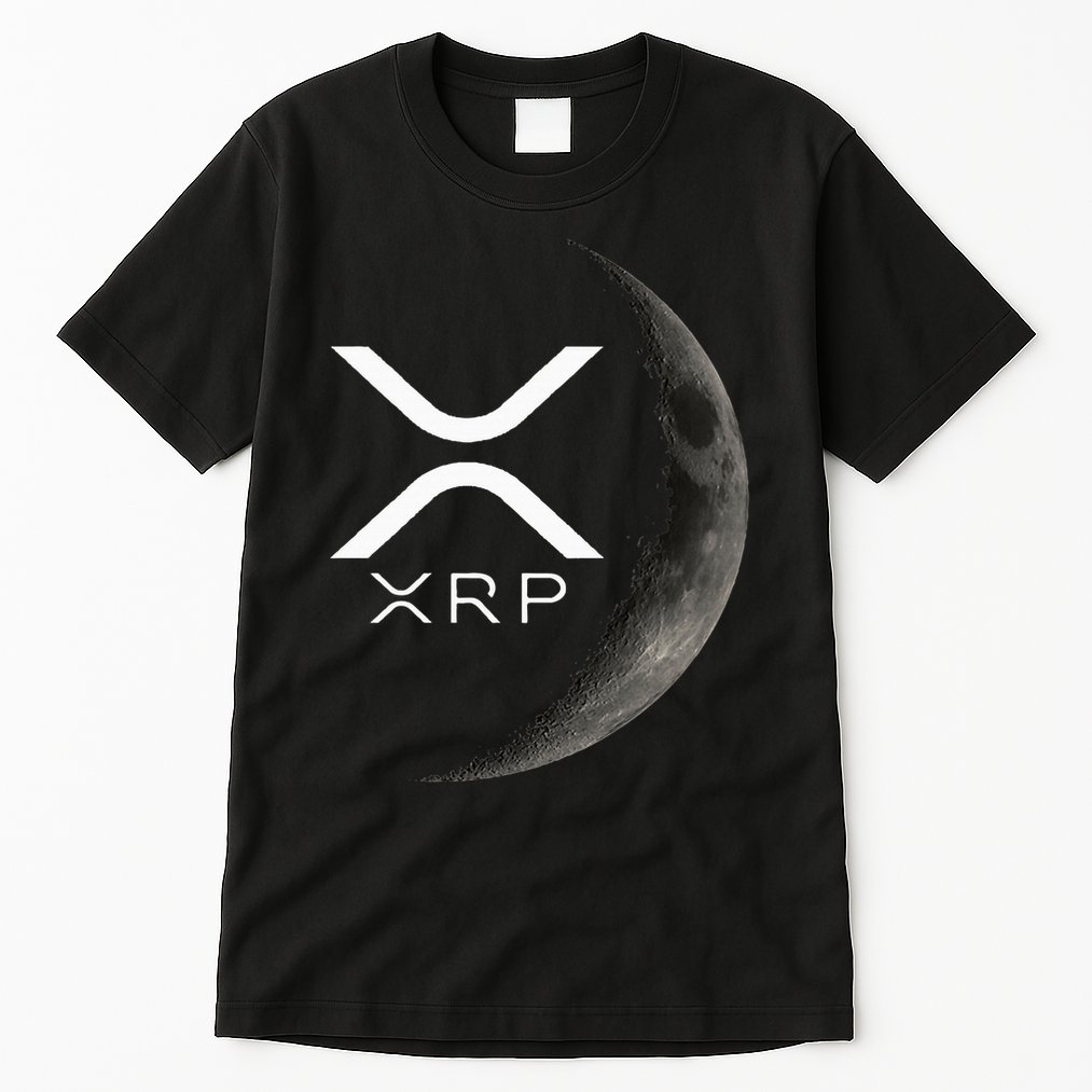 Ripple Xrp Moon Tall T-Shirt