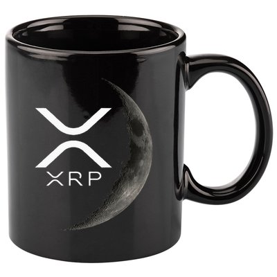 Ripple Xrp Moon 11oz C Handle Ceramic Mug