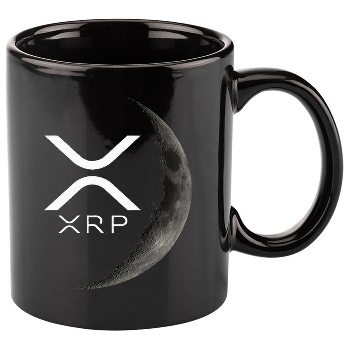 Ripple Xrp Moon 11oz C Handle Ceramic Mug
