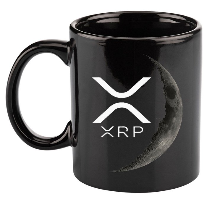 Ripple Xrp Moon 11oz C Handle Ceramic Mug