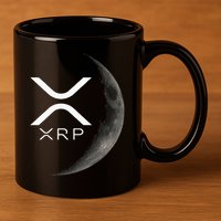 Ripple Xrp Moon 11oz C Handle Ceramic Mug