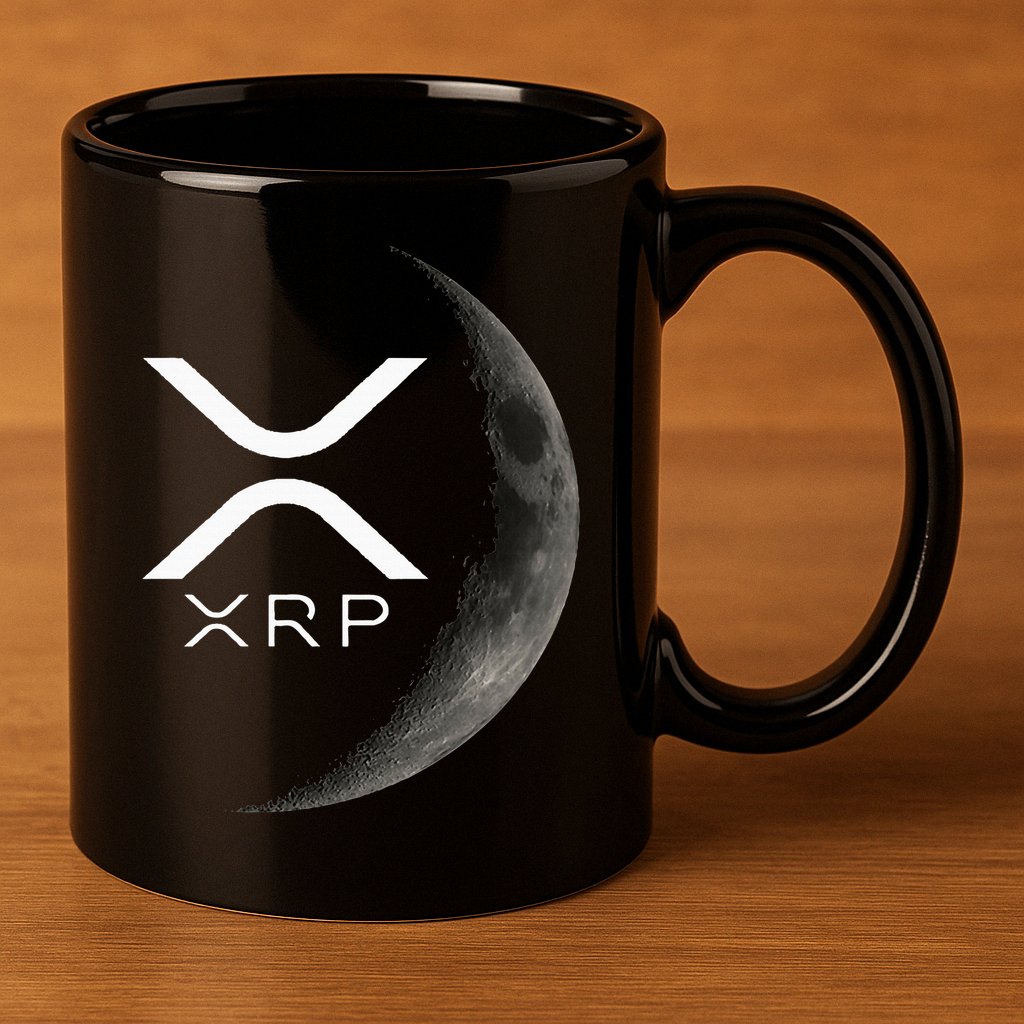 Ripple Xrp Moon 11oz C Handle Ceramic Mug