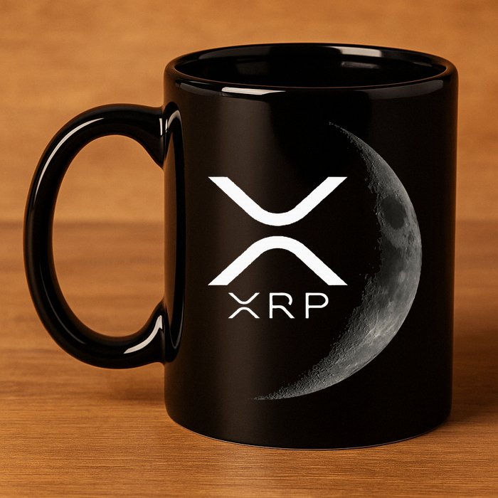 Ripple Xrp Moon 11oz C Handle Ceramic Mug
