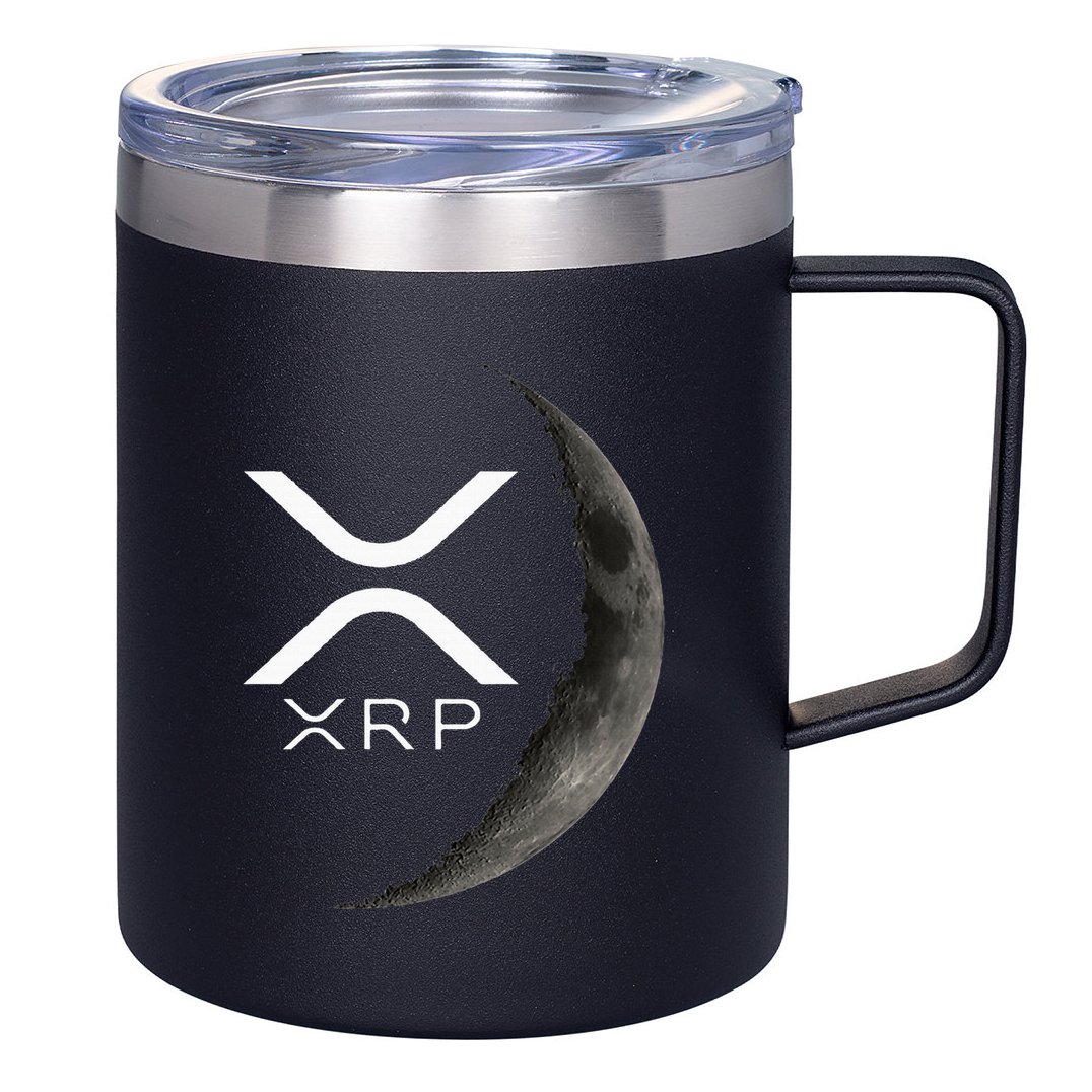 Ripple Xrp Moon 12oz Stainless Steel Coffee Mug