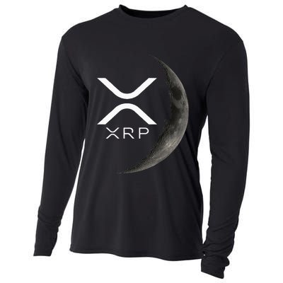Ripple Xrp Moon Cooling Performance Long Sleeve Crew