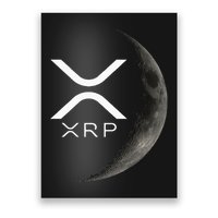 Ripple Xrp Moon Poster