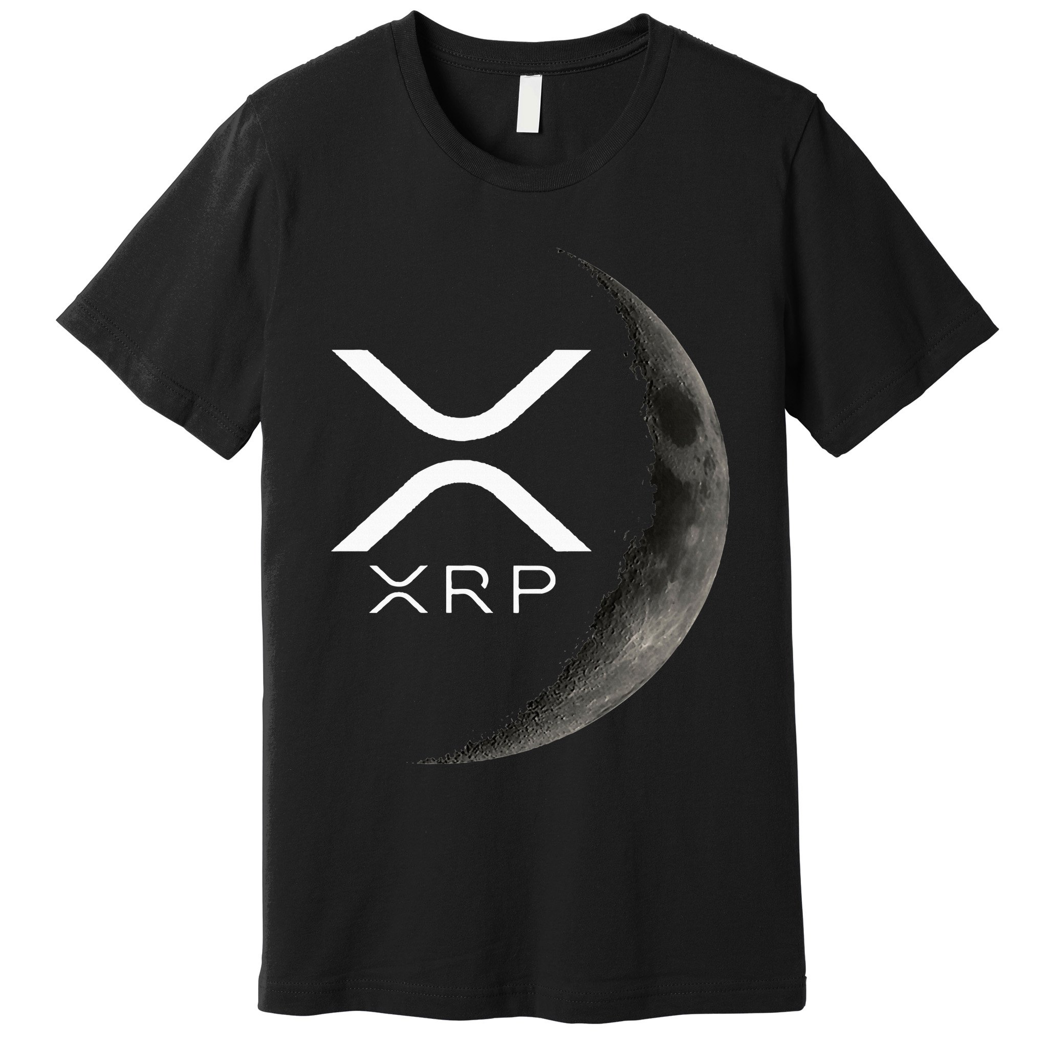 Ripple Xrp Moon Premium T-Shirt