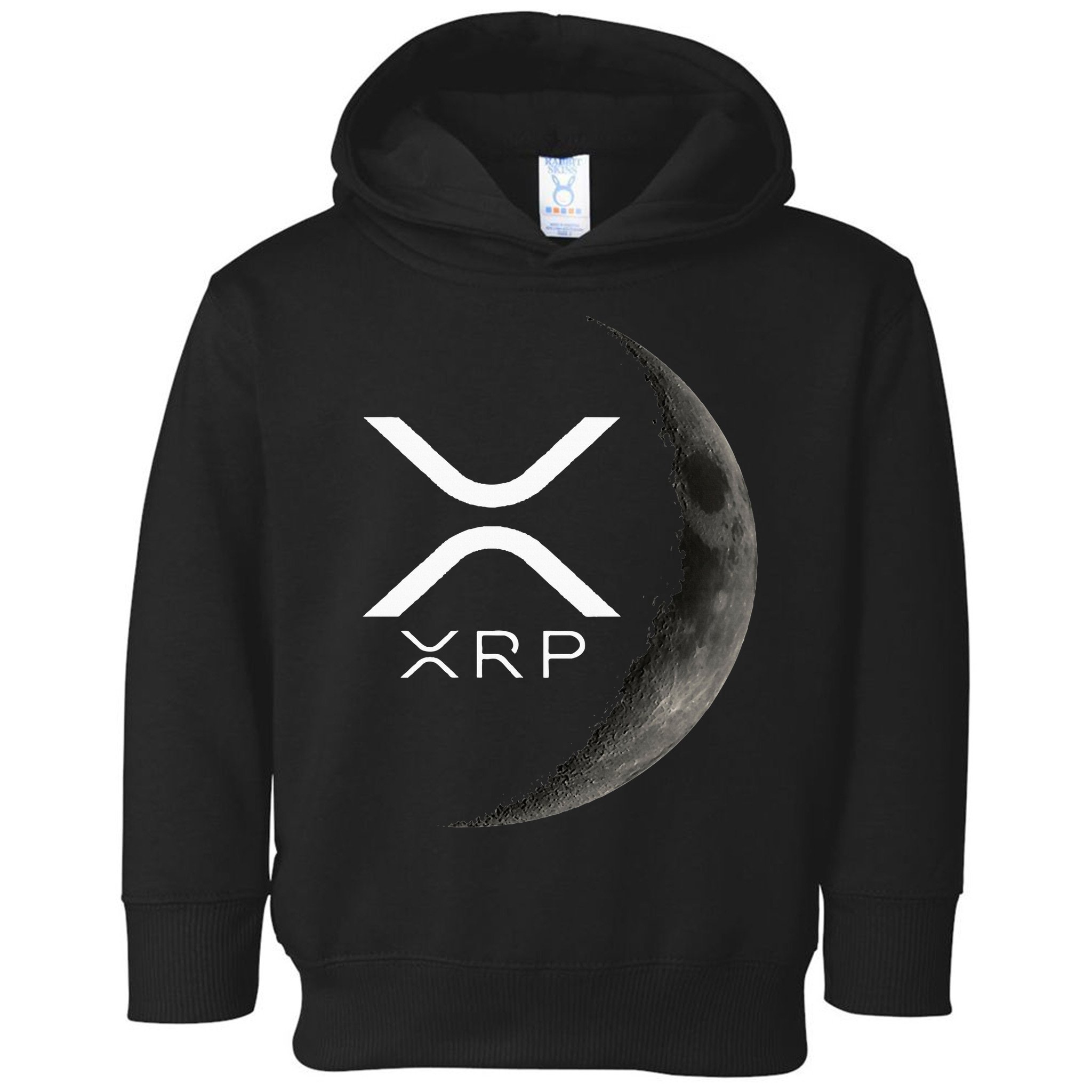 Ripple Xrp Moon Toddler Hoodie