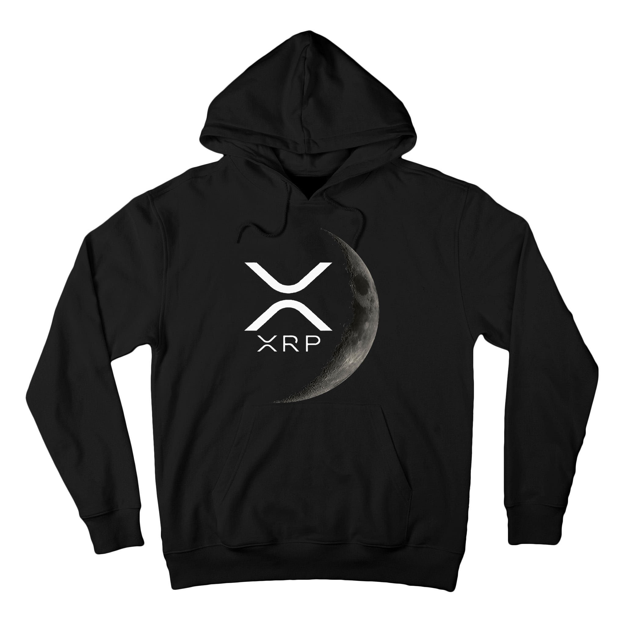 Ripple Xrp Moon Tall Hoodie