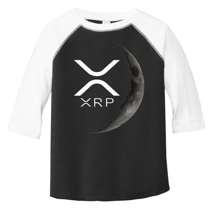 Ripple Xrp Moon Toddler Fine Jersey T-Shirt