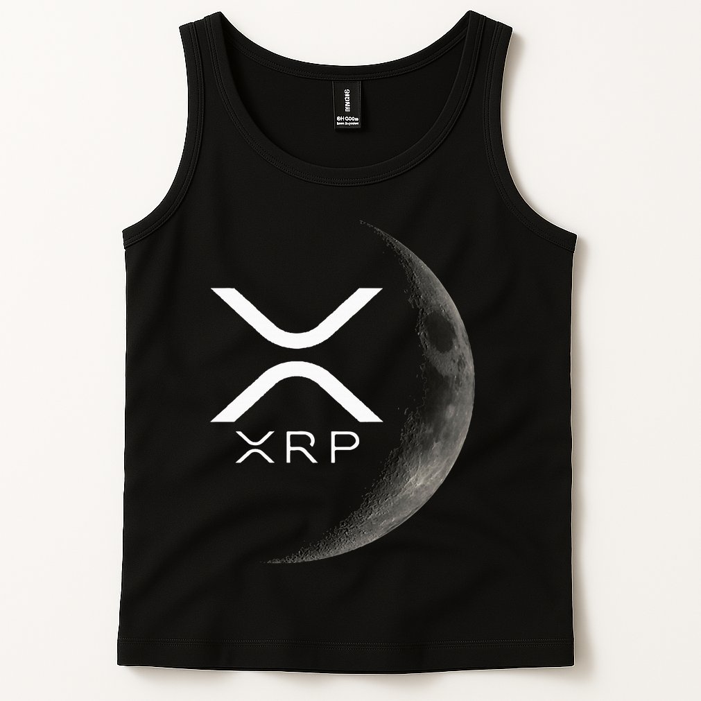 Ripple Xrp Moon Tank Top