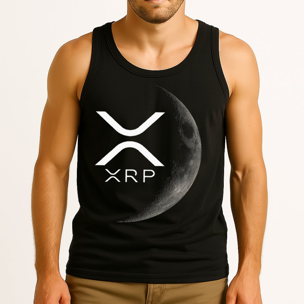 Ripple Xrp Moon Tank Top