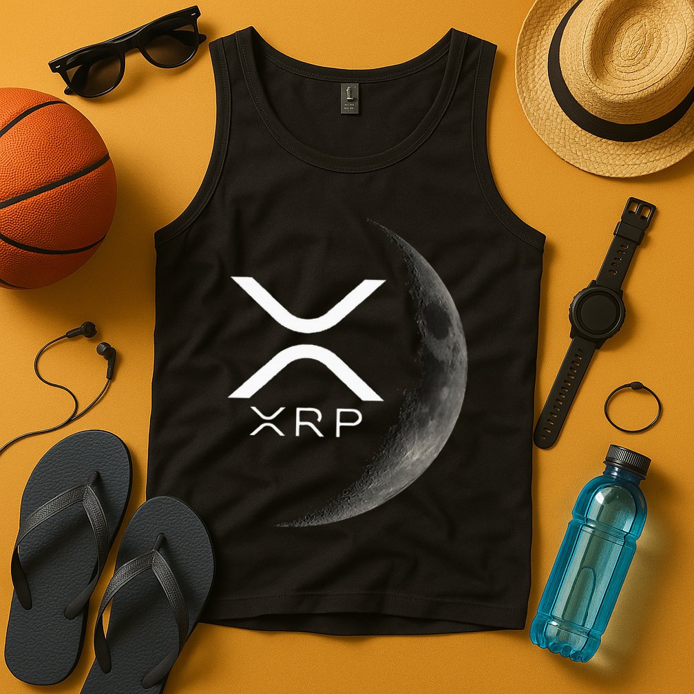 Ripple Xrp Moon Tank Top