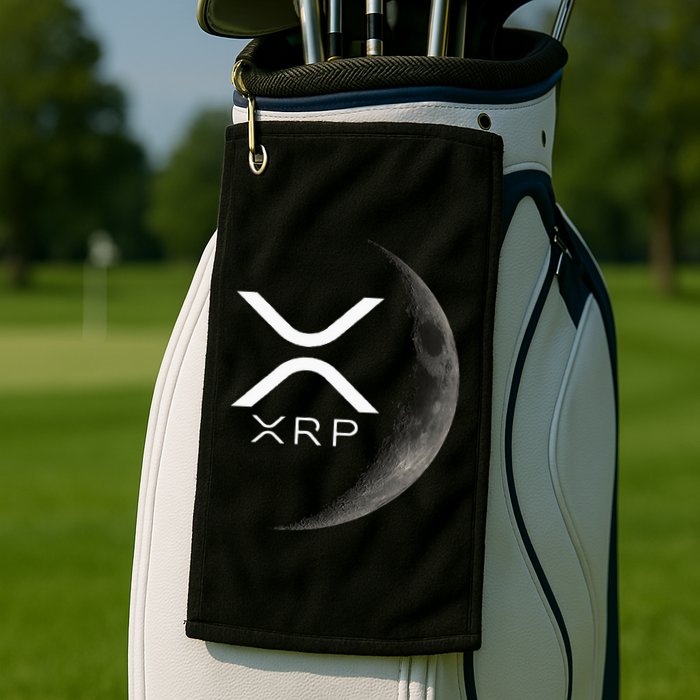 Ripple Xrp Moon Golf Towel