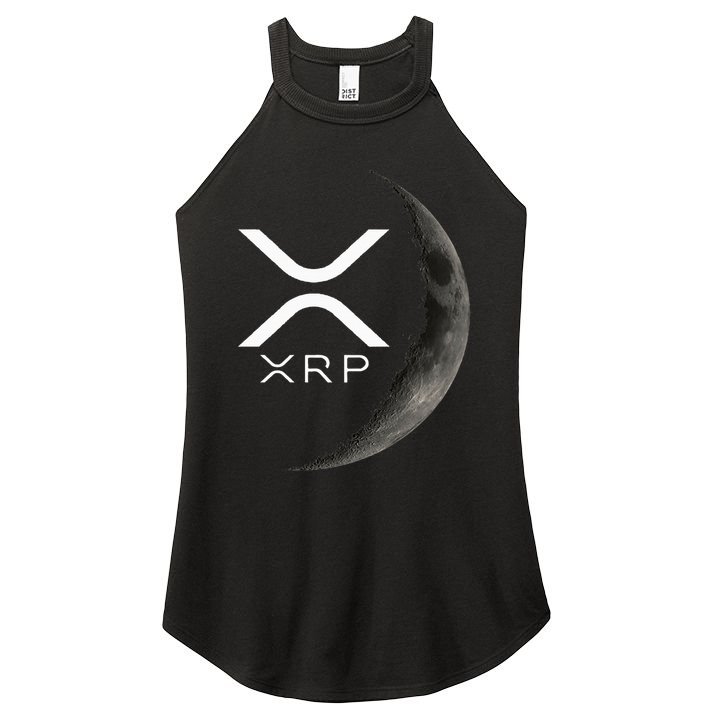 Ripple Xrp Moon Women's Perfect Tri Rocker Tank