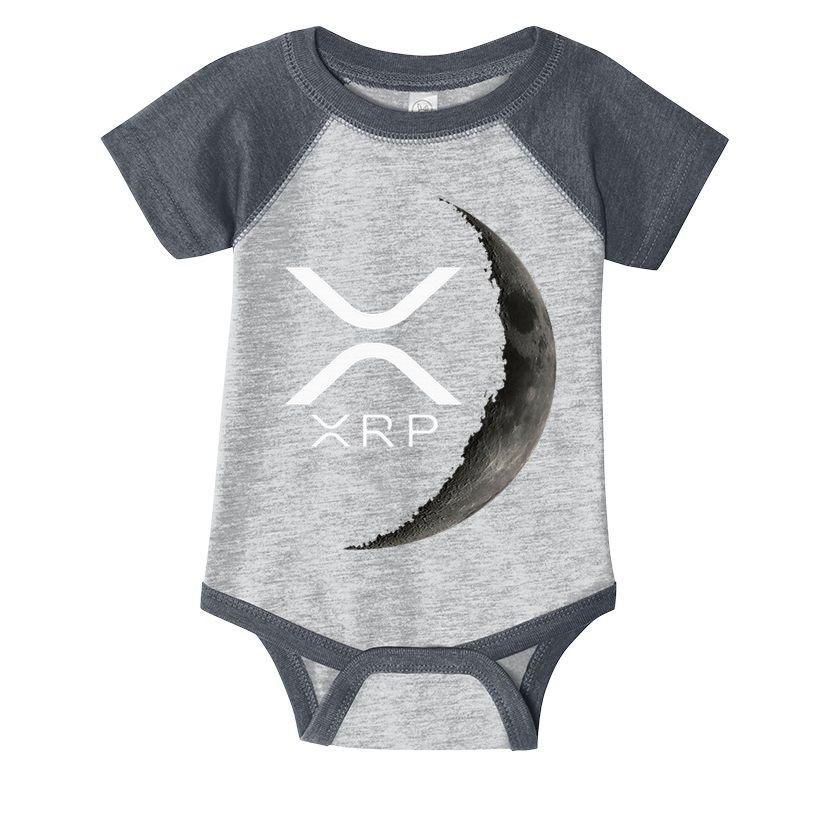 Ripple Xrp Moon Infant Baby Jersey Bodysuit