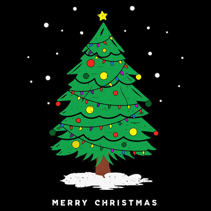 Retro Xmas Merry Christmas Tree Lights Sustainable Bucket Hat