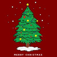 Retro Xmas Merry Christmas Tree Lights Performance Shirt