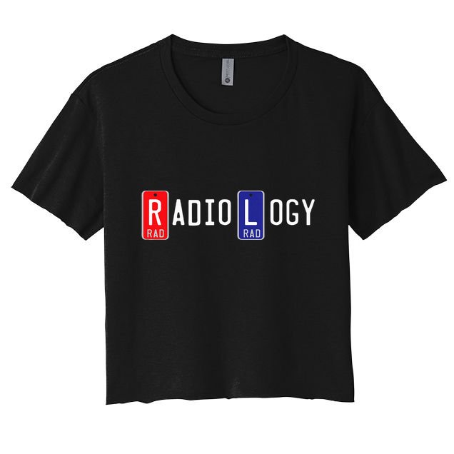 Radiology X Ray Marker  Right Left Lead Marker Crop Top