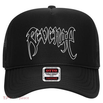 Revenge X High Crown Mesh Back Trucker Hat