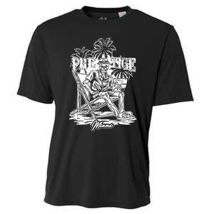 Rnl X Scump Prestige Miami Skeleton Cooling Performance Crew T-Shirt