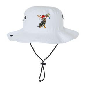 Rottweiler Xmas Santa's Reindeer Rottweiler Christmas Meaningful Gift Legacy Cool Fit Booney Bucket Hat