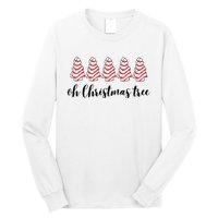 Retro Xmas Tree Cakes Long Sleeve Shirt