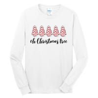 Retro Xmas Tree Cakes Tall Long Sleeve T-Shirt