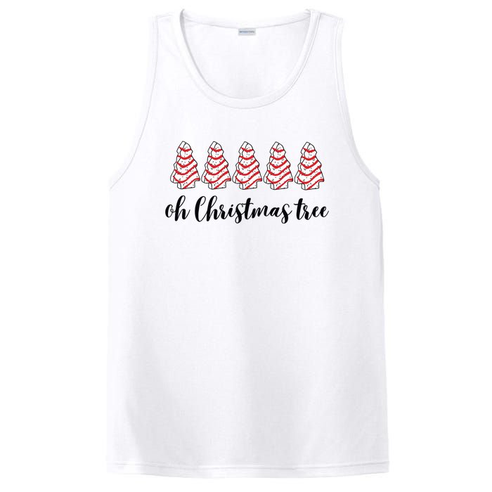 Retro Xmas Tree Cakes PosiCharge Competitor Tank