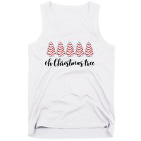 Retro Xmas Tree Cakes Tank Top