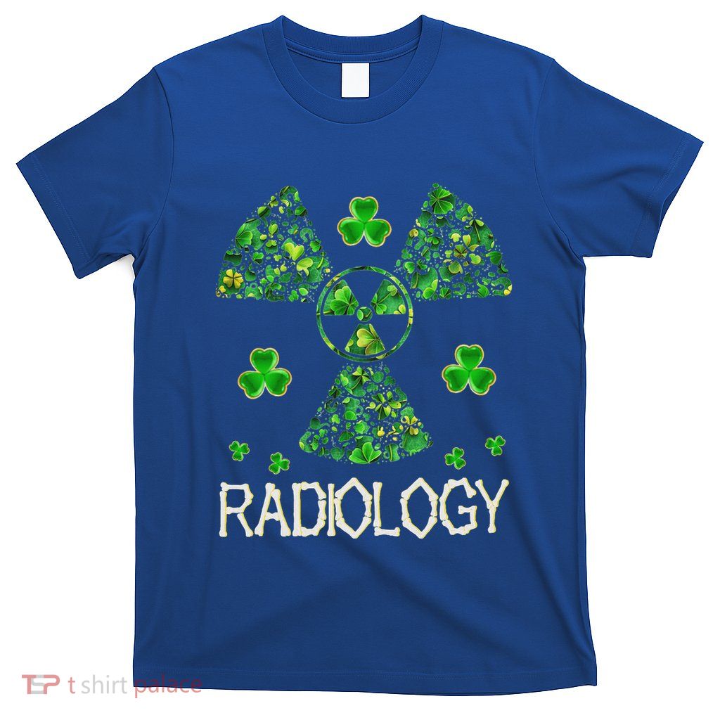 Radiology Xray Tech Shamrock St Patrick Day T-Shirt