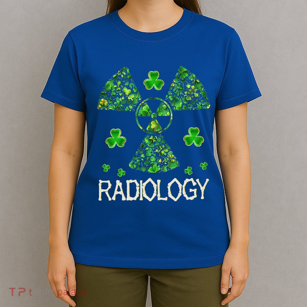 Radiology Xray Tech Shamrock St Patrick Day T-Shirt