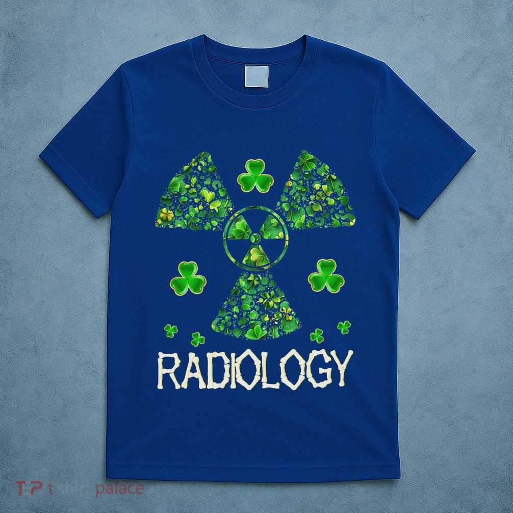 Radiology Xray Tech Shamrock St Patrick Day T-Shirt