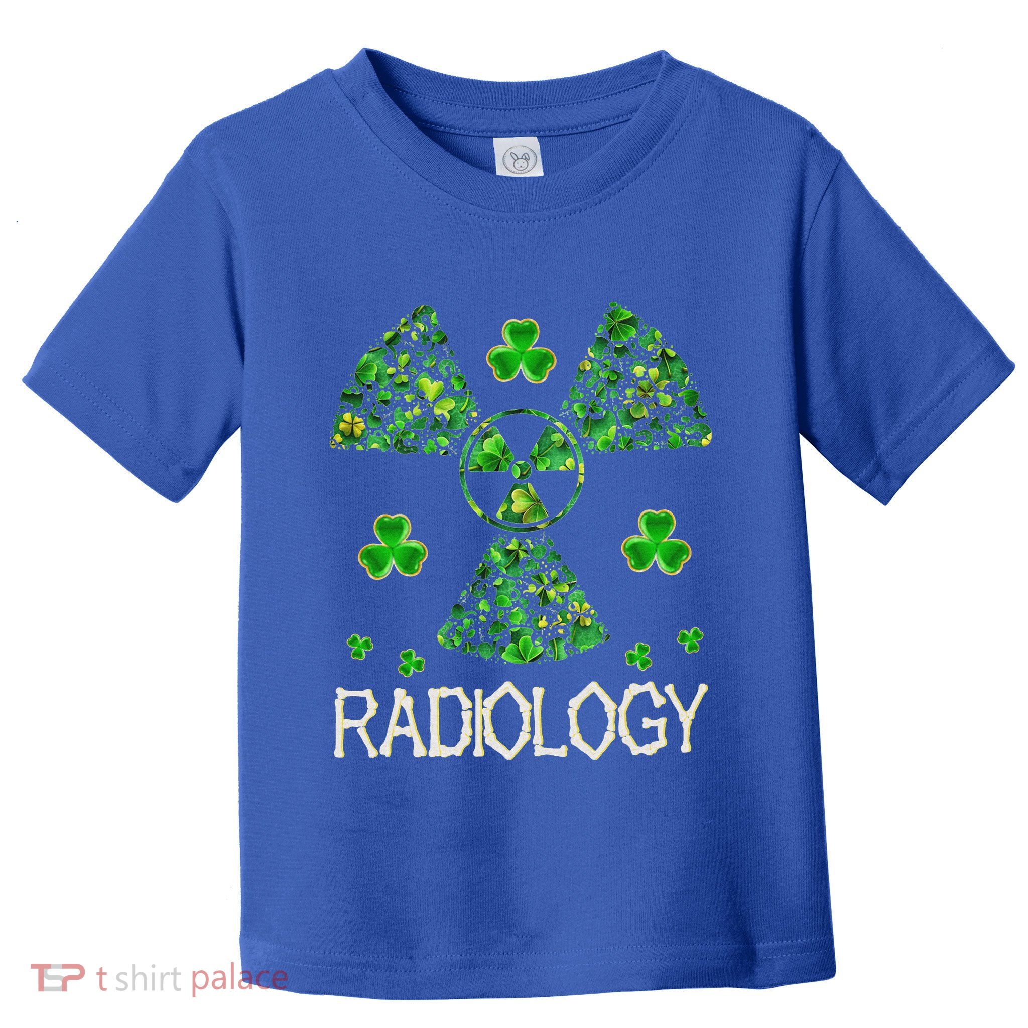 Radiology Xray Tech Shamrock St Patrick Day Toddler T-Shirt