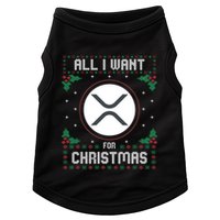 Ripple Xrp Ugly Christmas Sweater All I Want For Xmas Meaningful Gift Doggie Tank