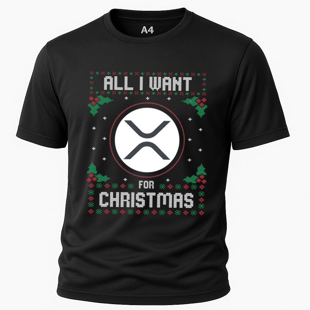 Ripple Xrp Ugly Christmas Sweater All I Want For Xmas Meaningful Gift Performance Shirt