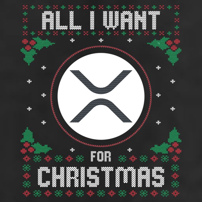 Ripple Xrp Ugly Christmas Sweater All I Want For Xmas Meaningful Gift Hat