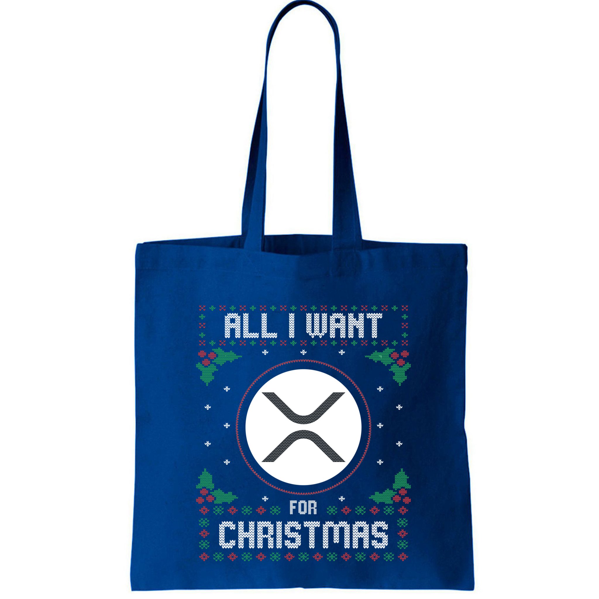 Ripple Xrp Ugly Christmas Sweater All I Want For Xmas Meaningful Gift Bag