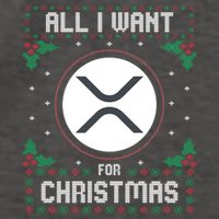Ripple Xrp Ugly Christmas Sweater All I Want For Xmas Meaningful Gift Vector Backpack