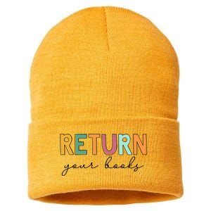 Return Your Books Sustainable Knit Beanie