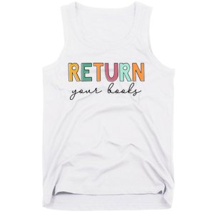 Return Your Books Tank Top